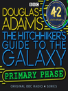 Cover image for Hitchhiker's Guide to the Galaxy: The Primary Phase Special